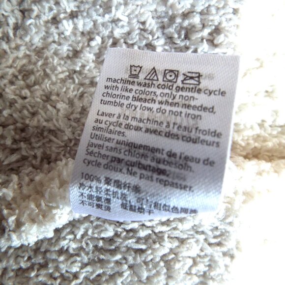 Barefoot Dreams Cozychic Seaside Crew Neck Cream/Zebra Print Sweater Size XL - Picture 8 of 8